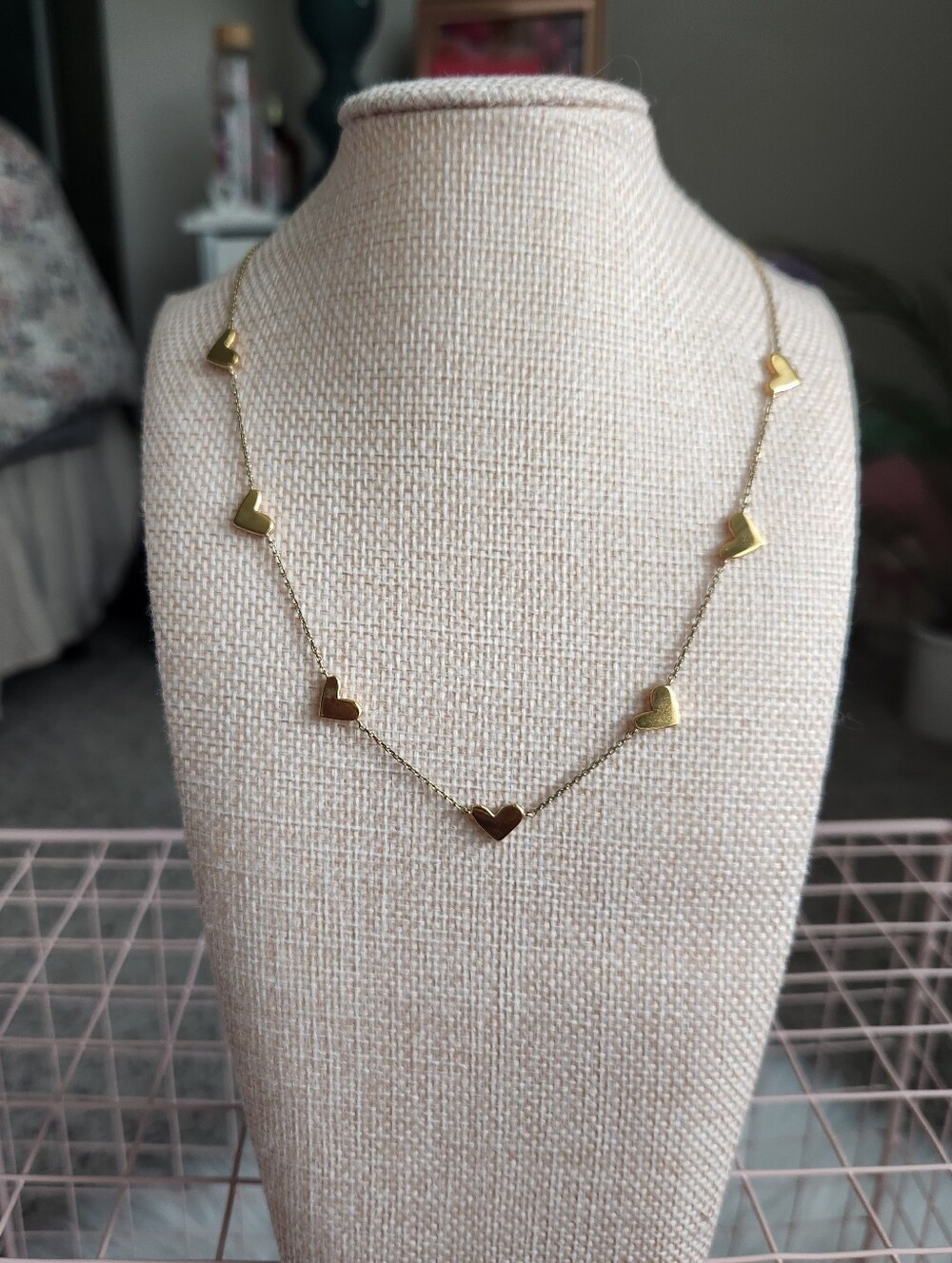 Kendra Scott 18k Ari Heart Strand Necklace